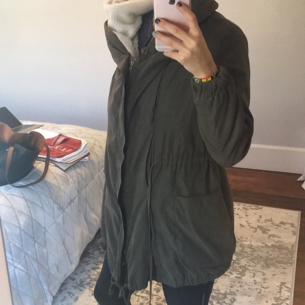 Fuzzy Sweater Jacket! - image 4